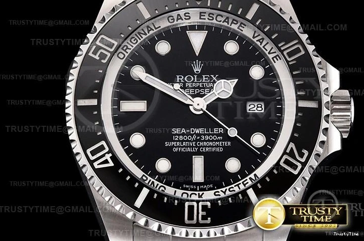 0104 ROLSD093 – Deep Sea Dweller Black Contemporary 1015